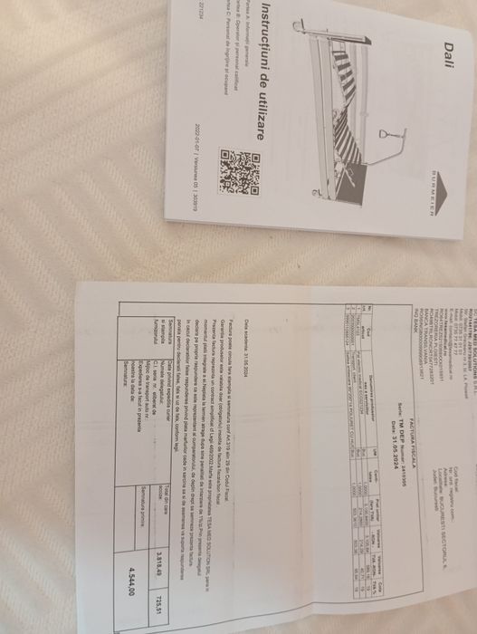 Pat electric medical ECO221234 cu saltea antiescara