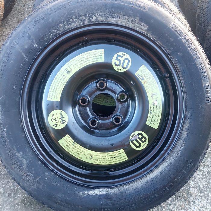 16" А/Б класа Резервна джанта за Мерцедес