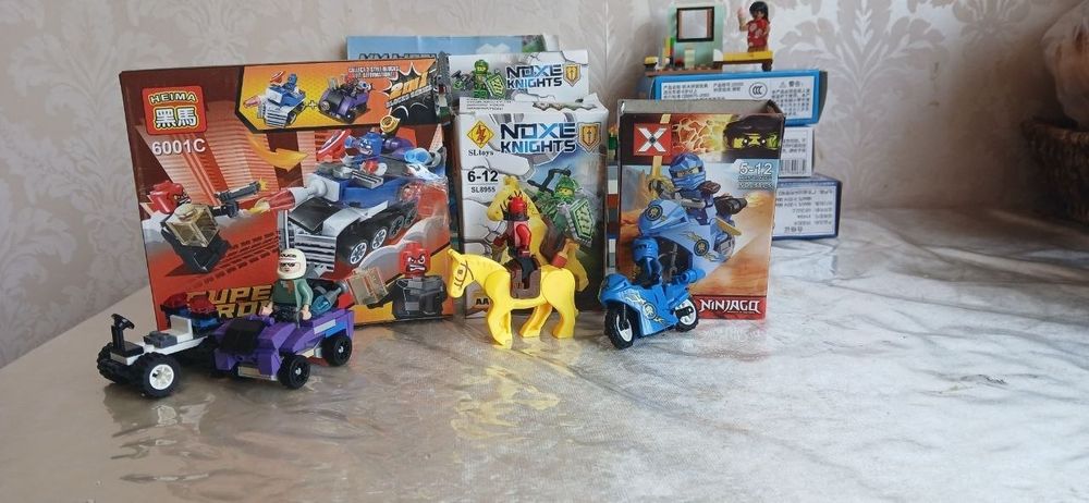 9 наблров лего, литсайте карусель