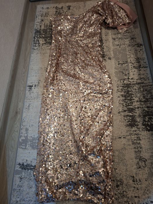 Rochie deosebita de ocazie cu paiete marimea 40