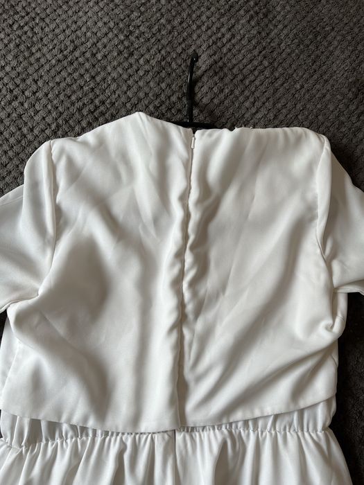 Rochie alba eleganta