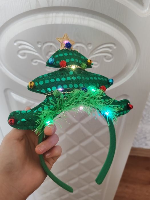 Новогодный ободок