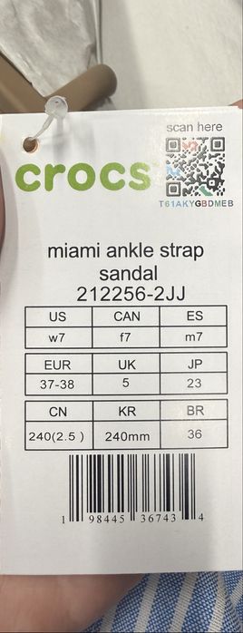 Crocs Miami Ankle Strap