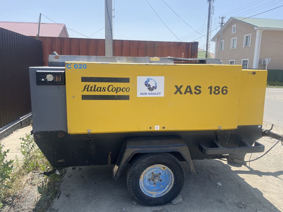 Компрессор AtlasCopco XAS 186 дизельный