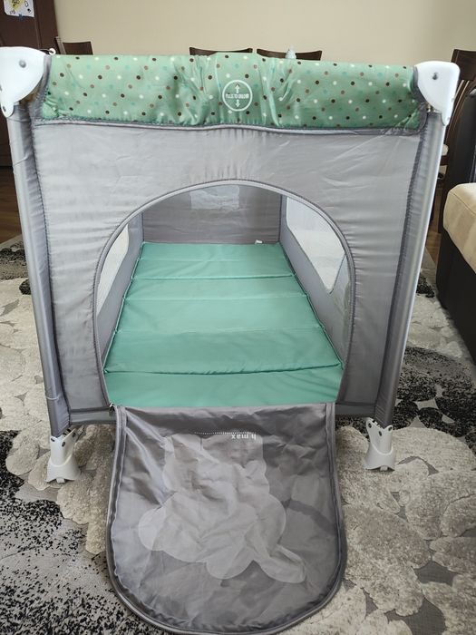 Сгъваема кошара с матрак