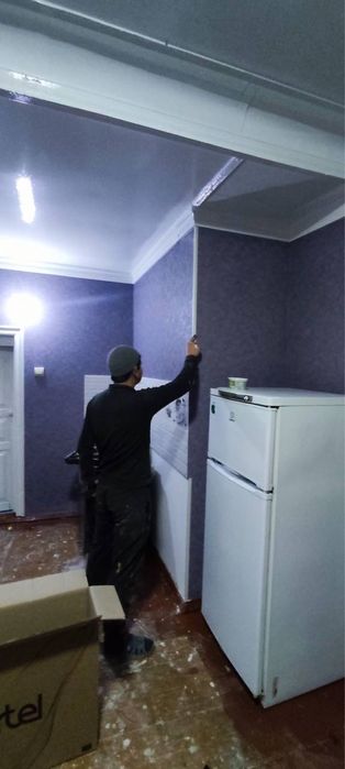 Malyarka oboy gipskarton kafel xizmati