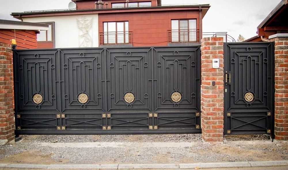Ворота металлические