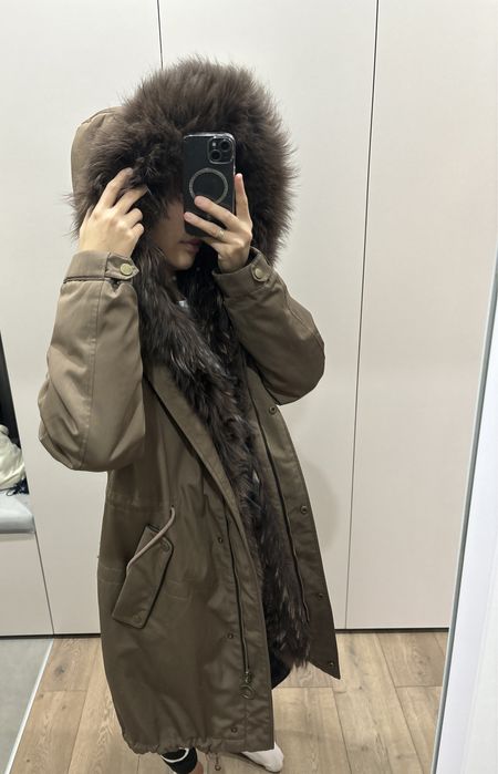 Зимняя парка пуховик куртка