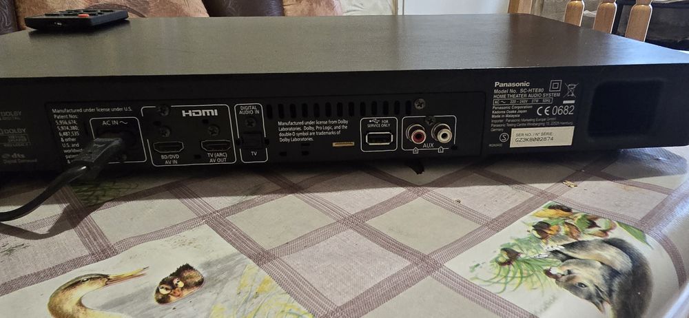 саундбар panasonic sc hte 80