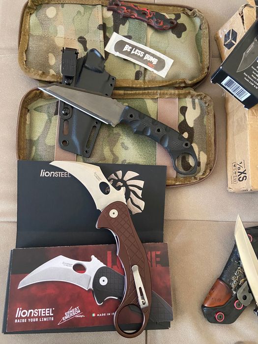 Нож Lionsteel, Cold Steel, Extrema Ratio, T Kell, Spyderco