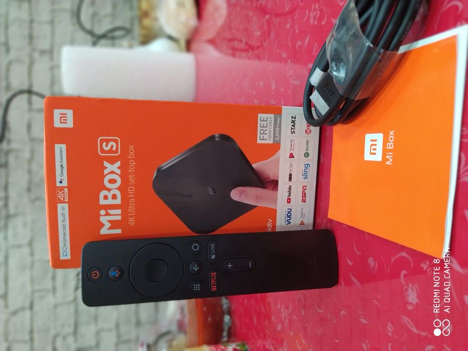 Mi box s global+ New addition Android 9.0  2® 8GB HDTV