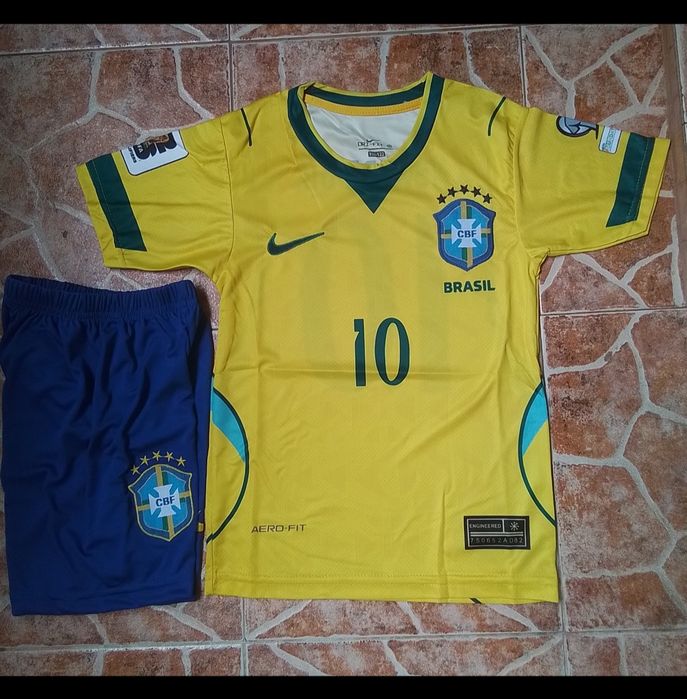 NEYMAR JR. 10 RAPHINHA 11 детско юношески екипи футболни екипи BRAZIL НОВО 2026-27 година