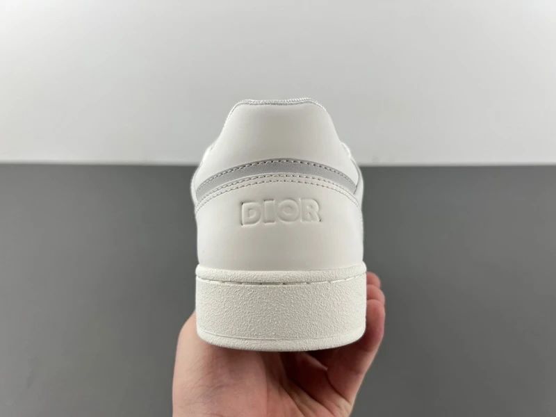 CD B27 Low-Top White Calfskin