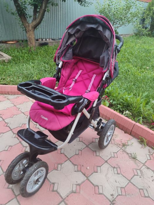 Детская трехколесная коляска