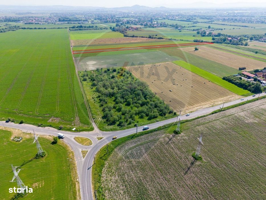 Teren de vânzare 11.500 mp | Ghimbav | Strada Aeroportului