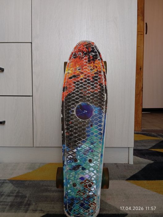 Пениборд катался бережно