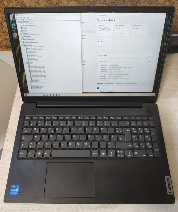 Laptop Lenovo V15 G5 IRL I5-13420H 16Gb DDR4 512Gb SSD