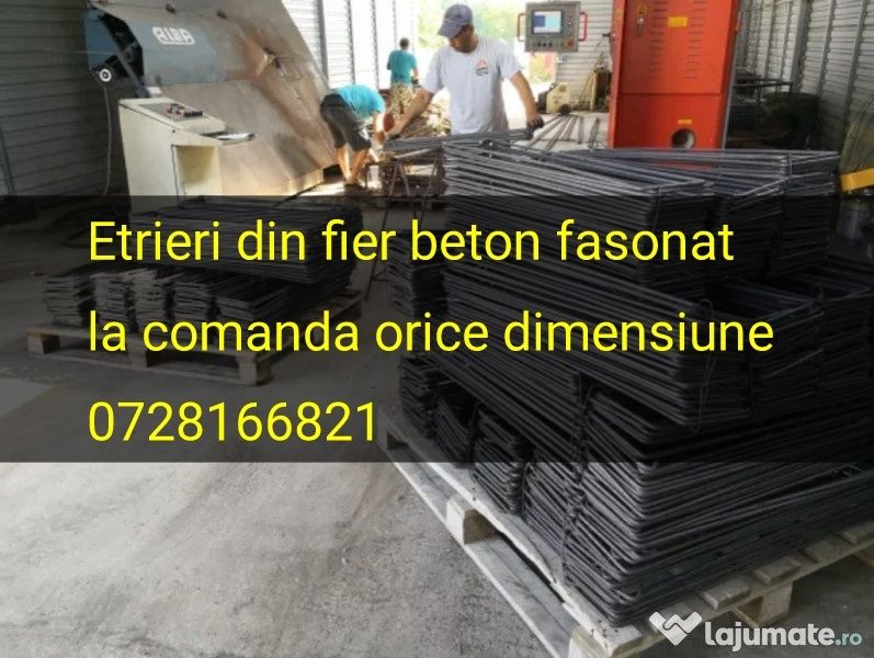 Vand etrieri din fier beton