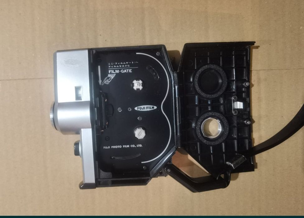Cameră video 8mm Fujica Single 8 P2 retro vintage de colecție anii 70