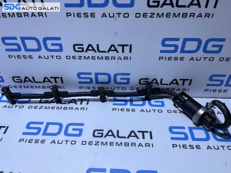 Rampa Retur Injectoare cu Supapa Audi A6 C6 2.0 TDI CAGB CAHA CAHB 2008 - 2011 Cod 03L130235K