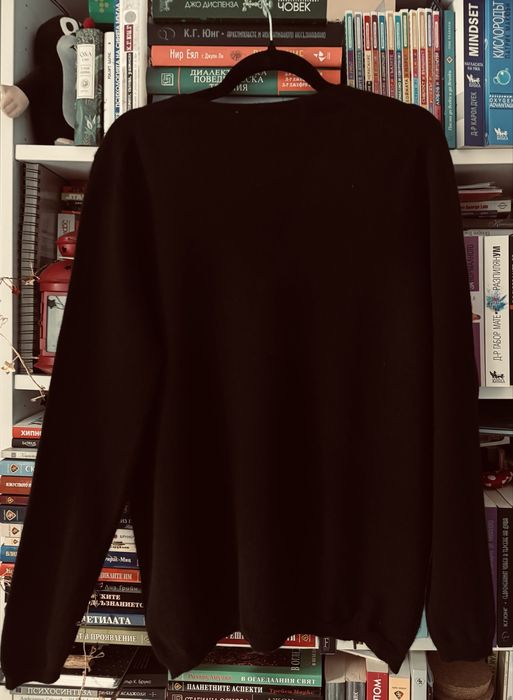 Kate Storm черен пуловер 100% кашмир, XXL размер