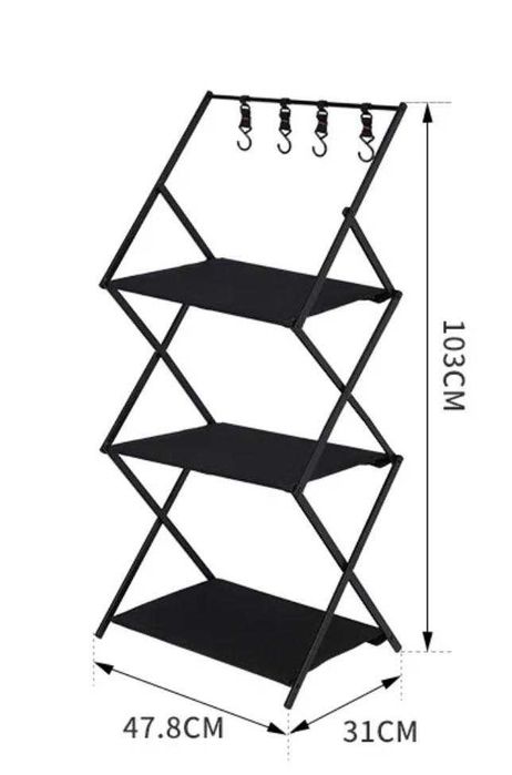 Полка и стол трансформер многоуровневая-47.8х31х103 см. Доставка беспл