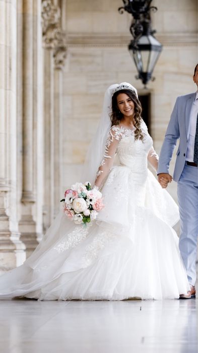 Rochie de mireasa 2in1