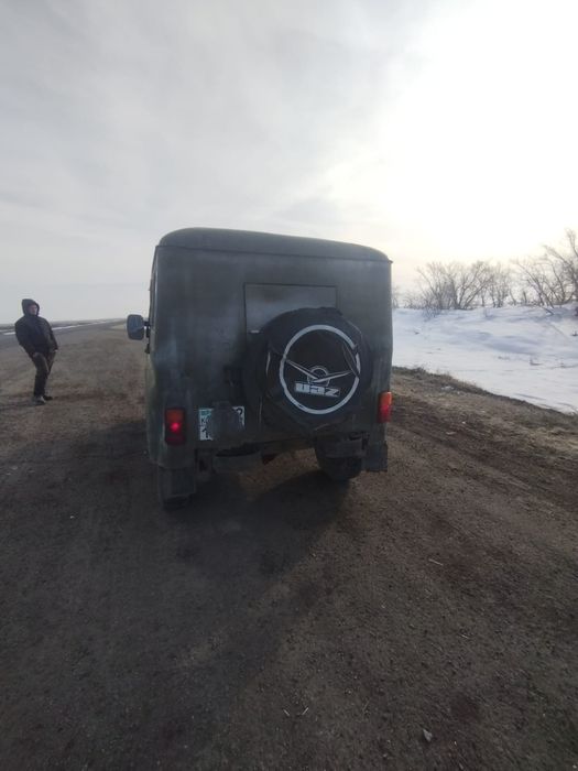 УАЗ дизель на полном ходу