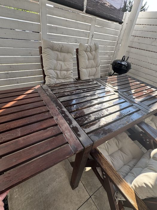 Set Ikea terasa APPLARO + perne