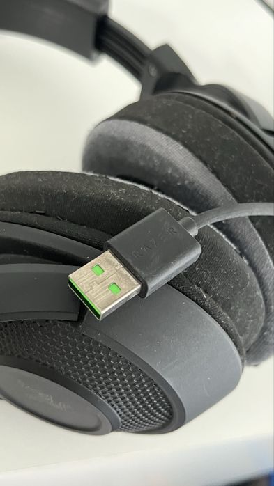 Casti Gaming RAZER Kraken X Lite, 7.1, multiplatforma, USB, negru