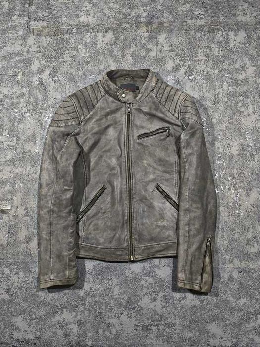 Geaca motor piele naturala M