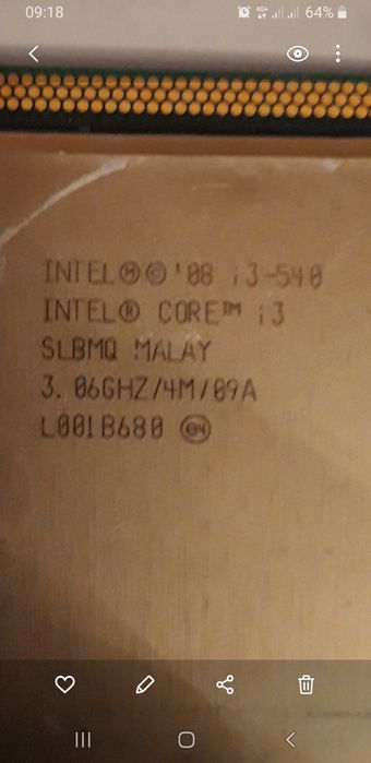 Процессор intel Core i3