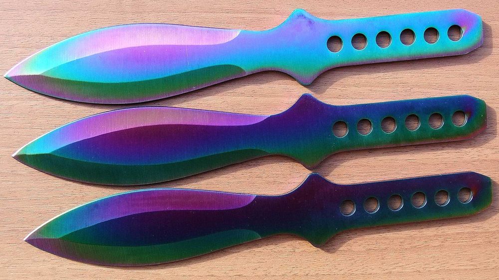 Ножове за хвърляне / 4 размера /