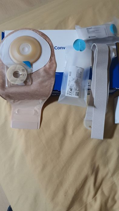 Калоприёмник  ConvaTecСША +гермокольцо (для идеальной склейки с телом)