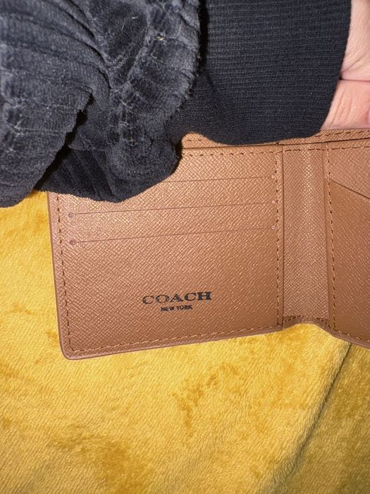 Portofel Coach maro negru nou new nepurtat nefolosit