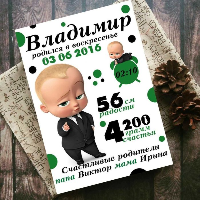 Метрики и постеры для малышей