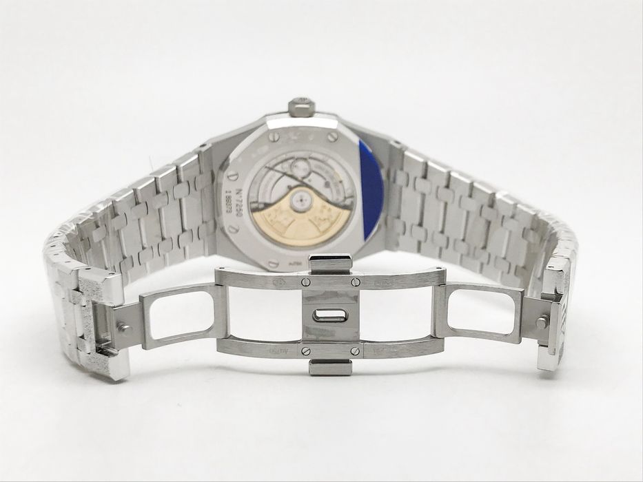 Audemars Piguet Royal Oak 15410 41mm Frosted Black Dial - QC снимки - мъжки часовник