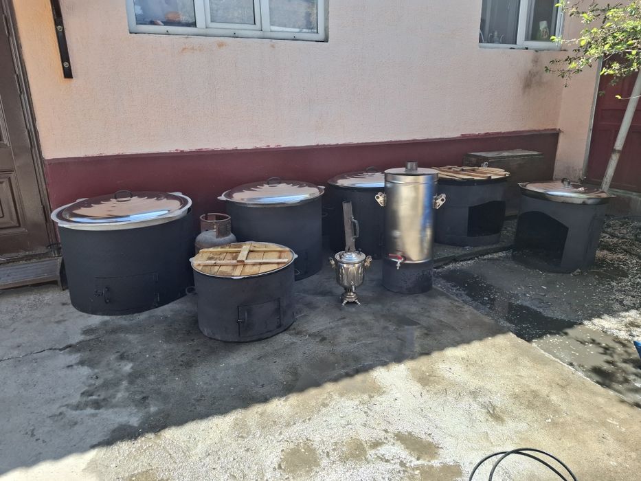 Казан ошак титан самавар в аренду