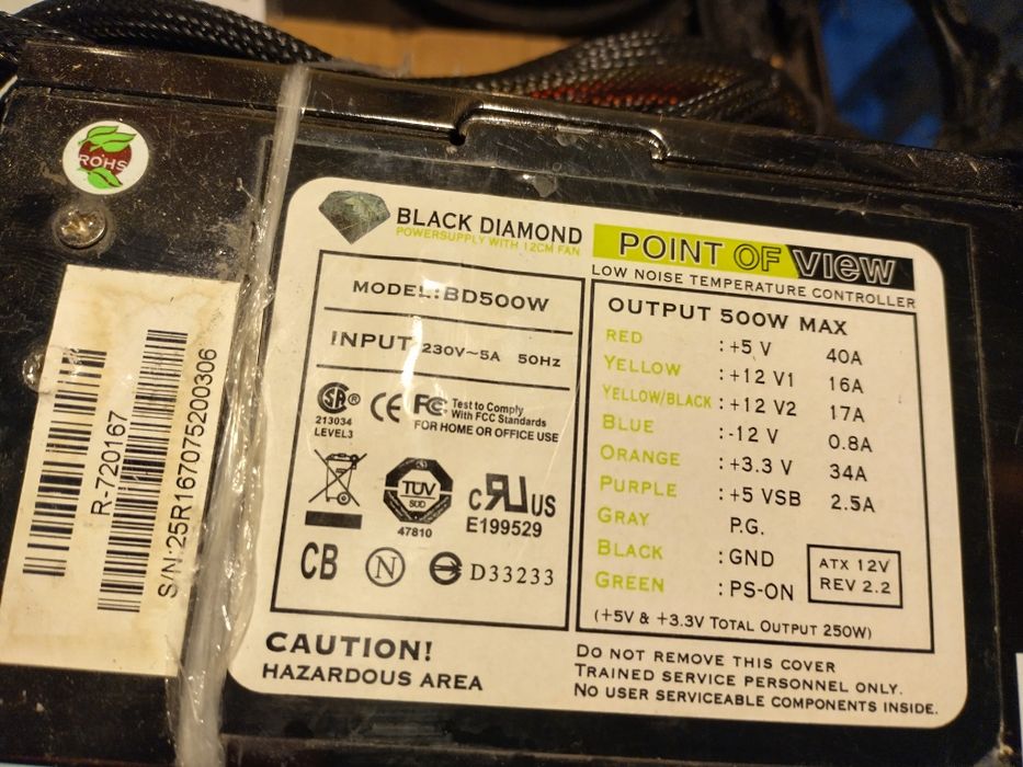 Захранвания 400/500/600 компютър