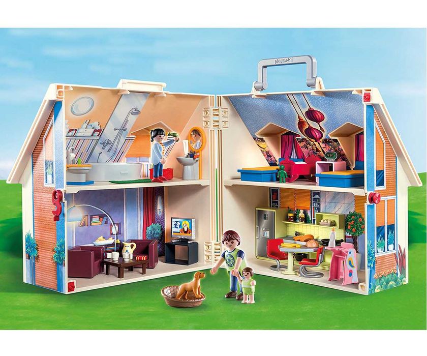 Playmobil Dollhouse - Мобилна къща за кукли