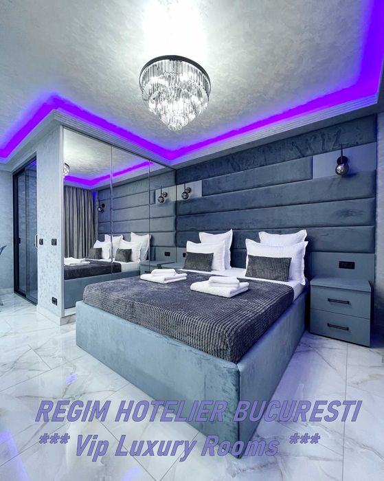 Regim Hotelier București => JACUZZI 180x180 = > VipLuxuryRooms AP.169
