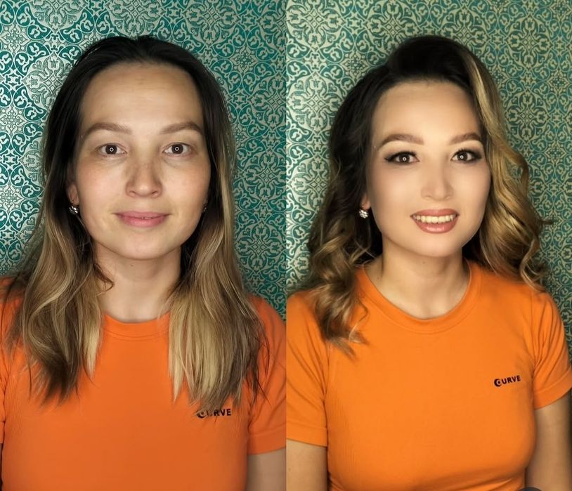 Макияж+причёска 10.000тг!!!Выезд мастера на дом