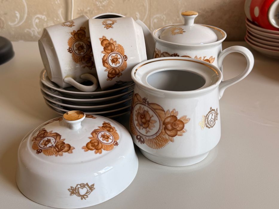 Чайный сервиз, б/у