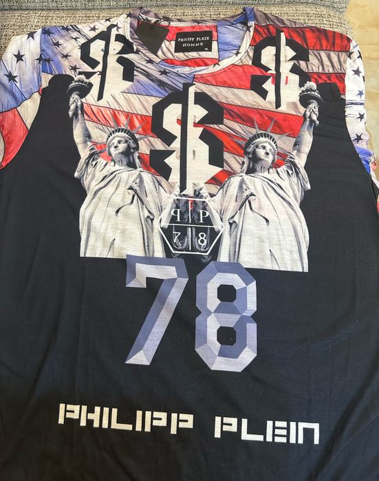 Мъжки Блузи с къс ръкав Boss, Philipp Plein, D&G