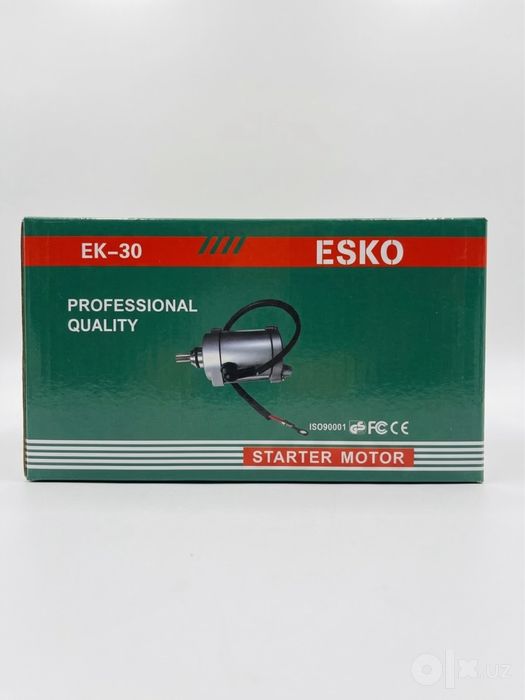 Starter Esko EK-30 (Starter Motor). — Skuter va Mototsiklchilar uchun