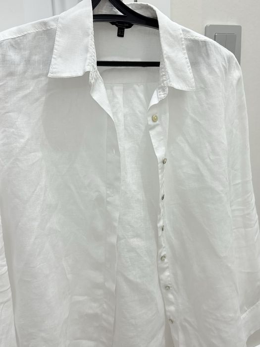 Продам рубашку из льна massimo dutti