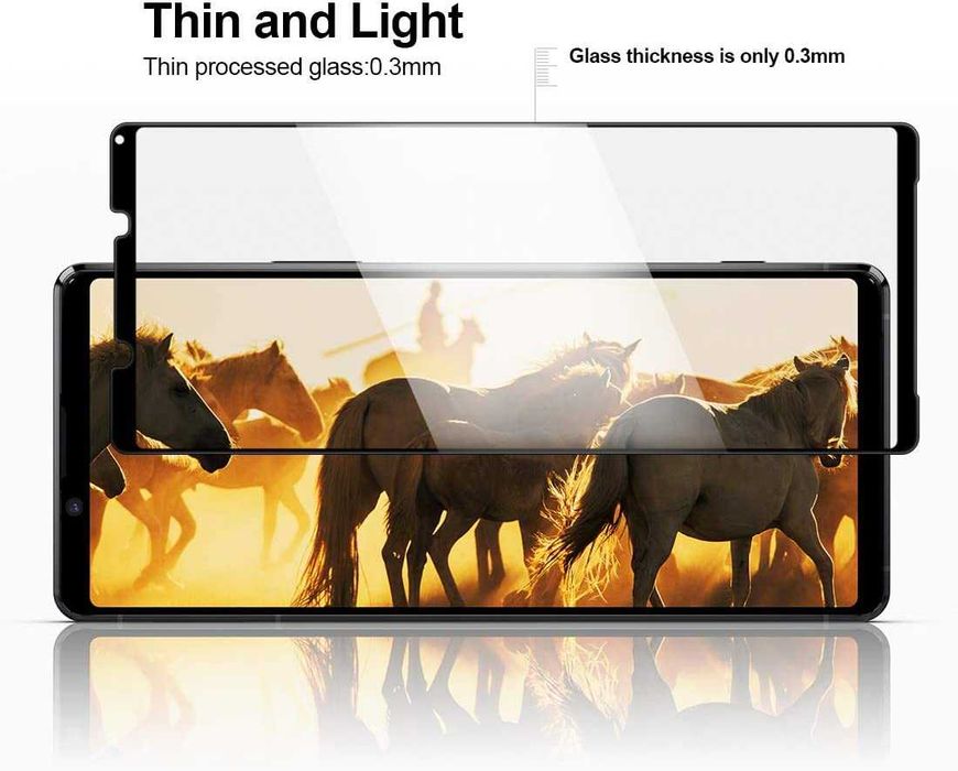 Закален стъклен протектор за Sony Xperia 1 5 10 II III IV V VI L3 L4