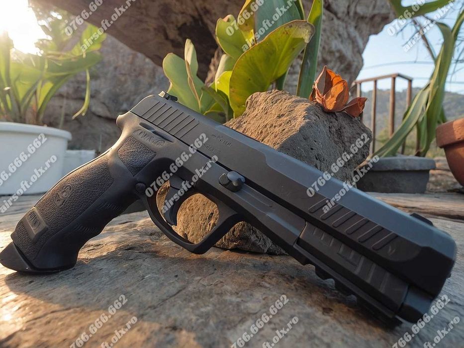 PISTOL 25J SPECIAL CU BILE DE CAUCIUC !! Hdp 50 ~ (Garnitura Mare) Co2