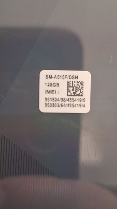 Samsung Galaxy A51.  128GB