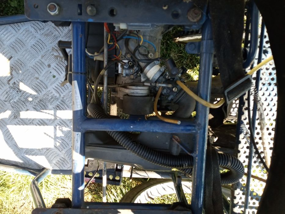 Tricicleta benzina pescuit